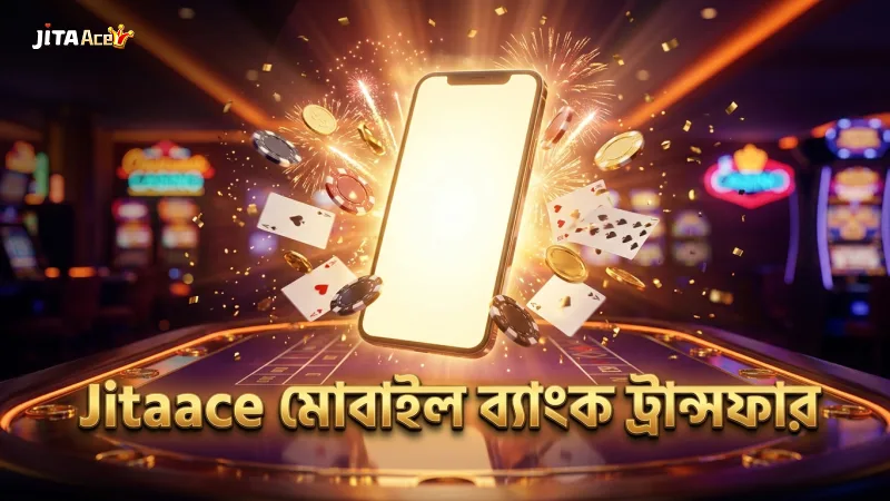 Jitaace উইথড্রয়াল পাওয়ার ৫টি কার্যকর পদ্ধতি 1 Jitaace মোবাইল উইথড্রয়ালে দ্রুত ব্যাংক ট্রান্সফার সুবিধা