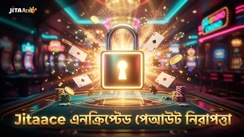 মেগা এস স্লট খেলার নিয়ম ও বৈশিষ্ট্য 3 Jitaace প্ল্যাটফর্মের এনক্রিপ্টেড পেআউট সিস্টেমের চিত্র