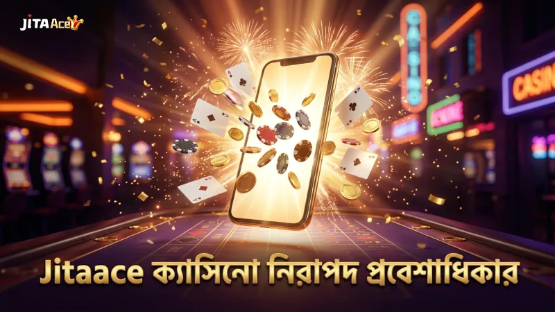 Jitaace ক্যাসিনো মোবাইল থেকে দ্রুত ও নিরাপদ প্রবেশাধিকার নিশ্চিত করে