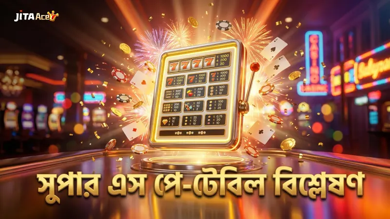 সুপার এস স্লটে বড় জয়ের ৫টি উপায় 3 সুপার এস পে-টেবিল বিশ্লেষণে জয়ের সম্ভাবনা বেড়ে যায়।
